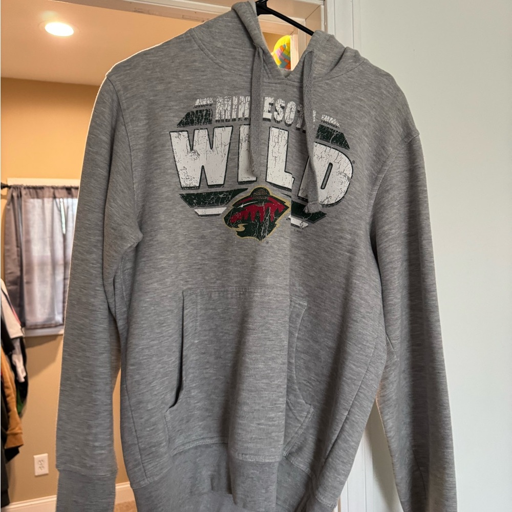 Minnesota Wild Gray Hoodie